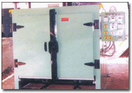 Bogie / Trolley type aluminium ageing Oven chennai